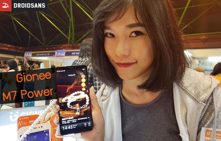 Gionee M7 Power เปิดตัวแล้วในไทย มือถือหน้าจอ FullView พร้อมแบตสุดอึด 5000 mAh กับค่าตัวแค่ 9,990 บาท