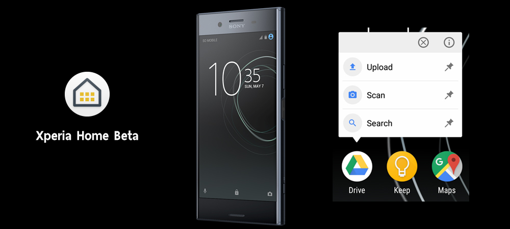 Sony ปล่อย Xperia Home Beta ตัวใหม่ รองรับการใช้งาน app shortcuts แล้ว