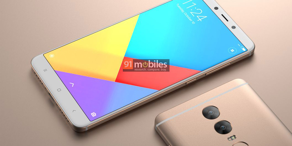 หลุดภาพเรนเดอร์ Xiaomi Redmi Note 5 อวดกล้องหลังคู่ คาดราคาเริ่มต้นอยู่ที่ 6,000 บาท