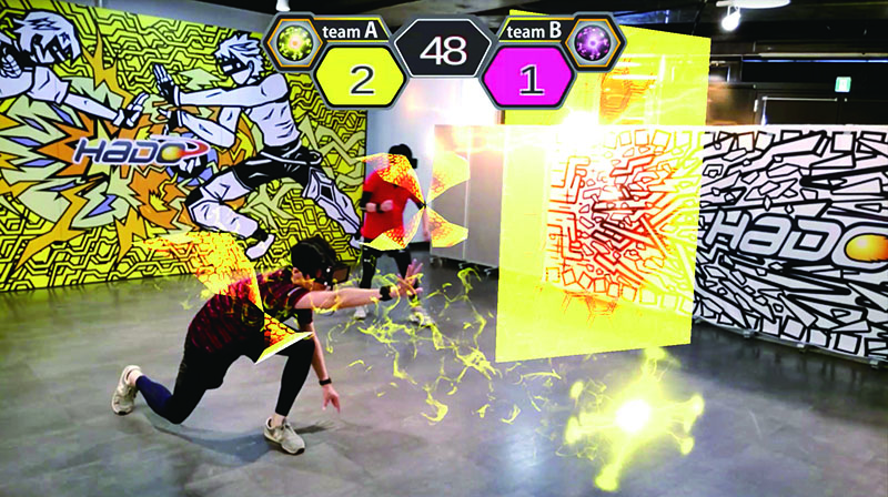 พร้อมปล่อยพลังกันหรือยัง.. “HADO” เทคโนโลยี AR + Motion sensor รวมร่างเป็น Techno Sport แนวใหม่สุดล้ำ