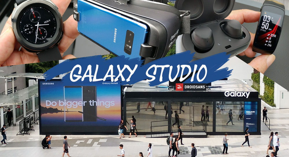 Samsung Galaxy Studio สัมผัส Galaxy Note 8 และอุปกรณ์ใหม่ล่าสุด Gear Sport, Gear IconX และ Gar Fit2 Pro