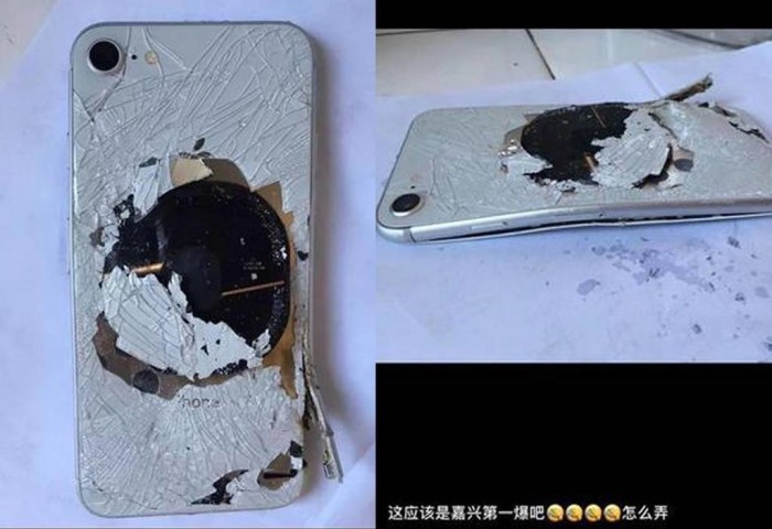 หน้าเด้ง หลังละลาย… พบ iPhone 8 ฝาหลังไหม้เป็นรายแรกหลังเสียบชาร์จทิ้งไว้ตอนนอน