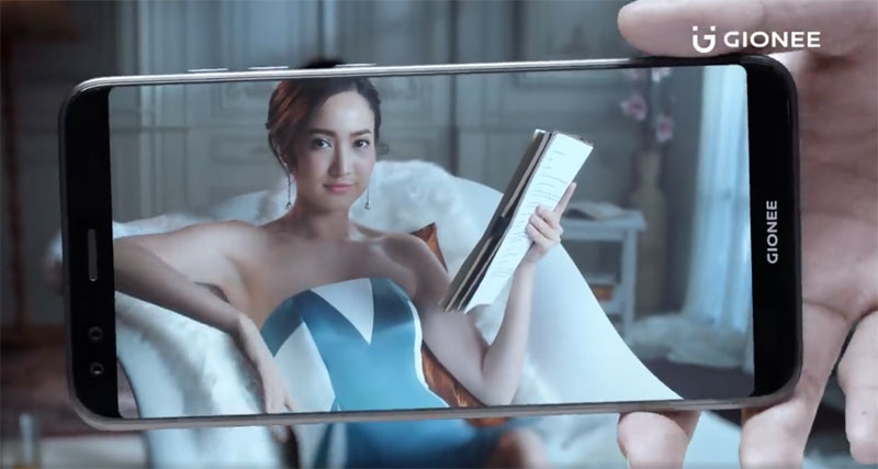 สเปค Gionee S11 หลุดพร้อมภาพตัวเครื่องจริง จัดชุดใหญ่กล้อง 4 ตัวและหน้าจอ FullView ขนาด 6 นิ้ว