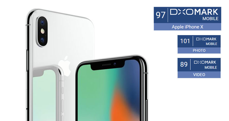 iPhone X ได้คะแนน DxOMark 97 เท่ากับ Mate 10 Pro แต่ได้คะแนนภาพนิ่งทะลุร้อยเป็นเครื่องแรกของมือถือ