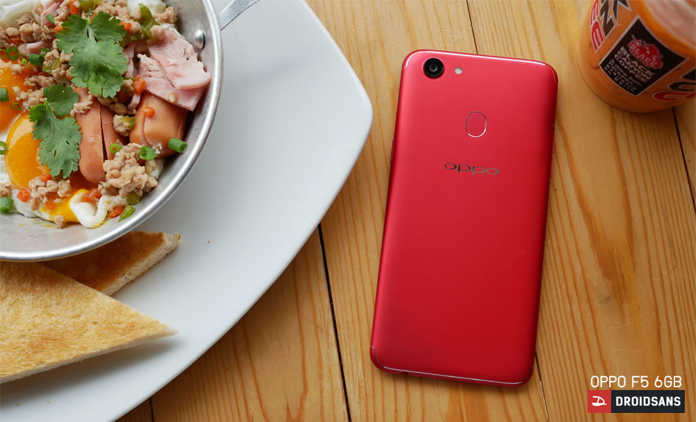เปิดจอง OPPO F5 6GB ตัวท็อป RAM 6GB ความจุ 64GB เคาะราคา 13,990 บาท