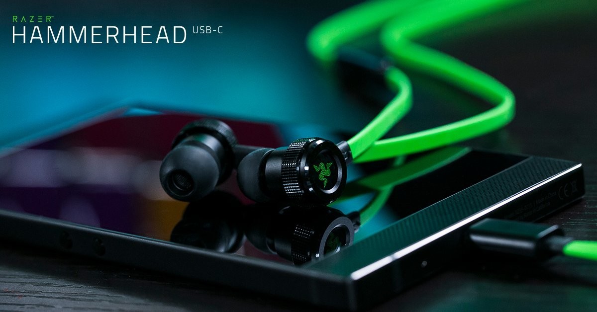 เปิดตัว Razer Hammerhead หูฟังเกมมิ่งสำหรับสมาร์ทโฟน USB type C มาพร้อม iOS Mercury Edition