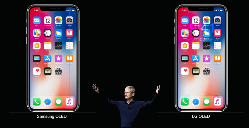 Apple เตรียมใช้จอ OLED จาก LG ในการผลิต iPhone X เพื่อลดการพึ่งพา Samsung เพียงรายเดียว