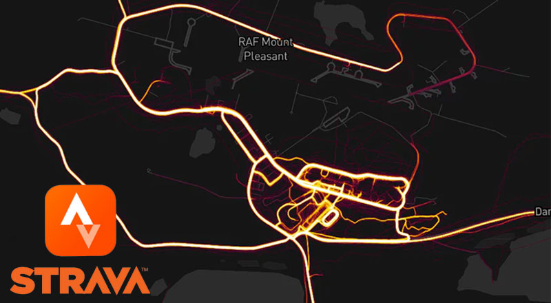 Strava แอปเก็บข้อมูลออกกำลังกาย เผยฐานทัพลับของทหารสหรัฐผ่านแผนที่ Heat Map
