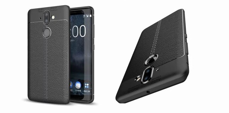 เคส Nokia 9 เผยดีไซน์ขอบจอโค้ง 2 ฝั่ง, มาพร้อมกล้องหลังคู่ และไม่มีรูหูฟัง 3.5 มม.