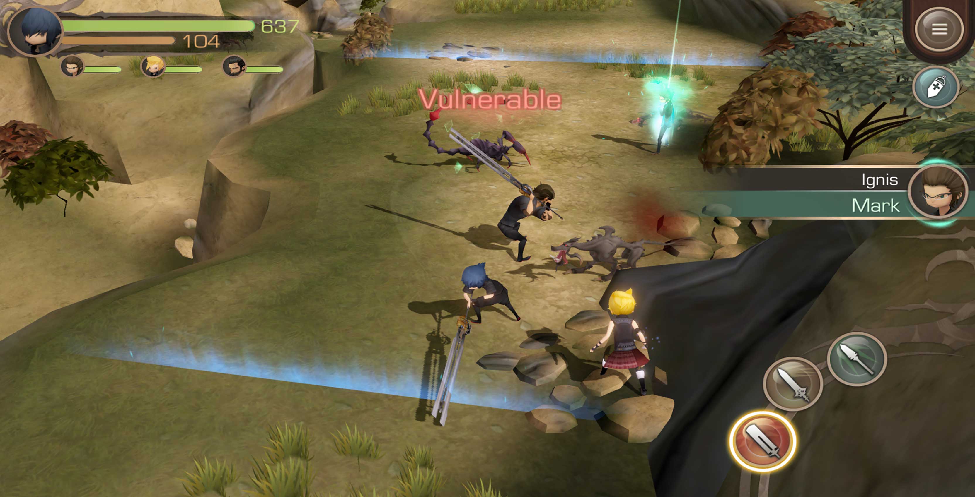 Final Fantasy XV Pocket Edition สุดยอดเกม RPG เปิดให้ดาวน์โหลดไปเล่นกัน