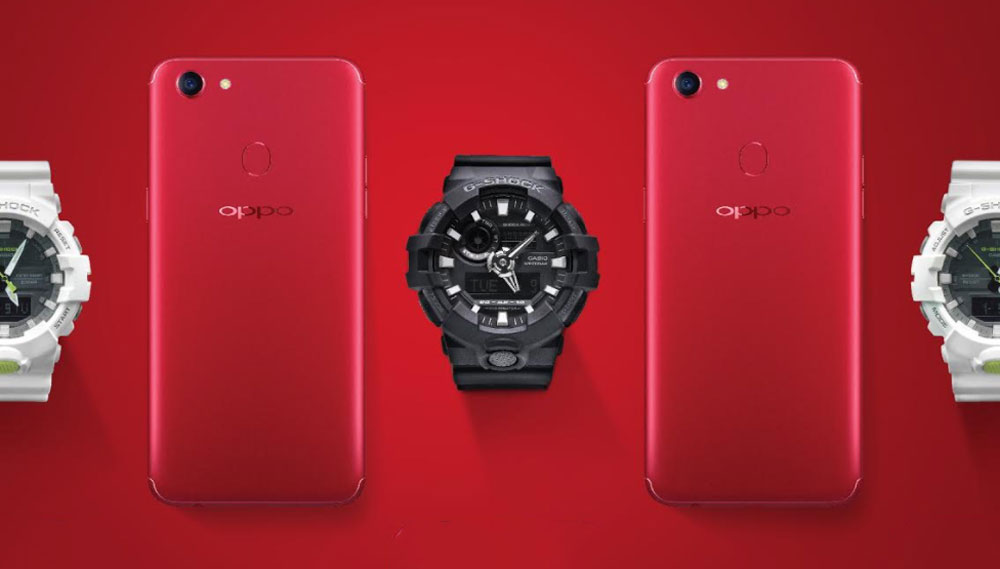 OPPO จับมือ Casio ปล่อยคอมโบพิเศษ OPPO X G-SHOCK Valentine Special Set ต้อนรับเทศกาลแห่งความรัก