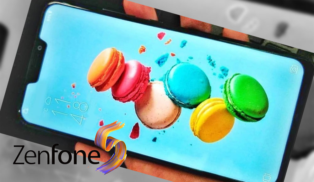 Asus Zenfone 5 (ใหม่) เผยหน้าจอ Full Screen มีติ่งกล้องและลำโพงแทรกมาบนจอแบบ iPhone X