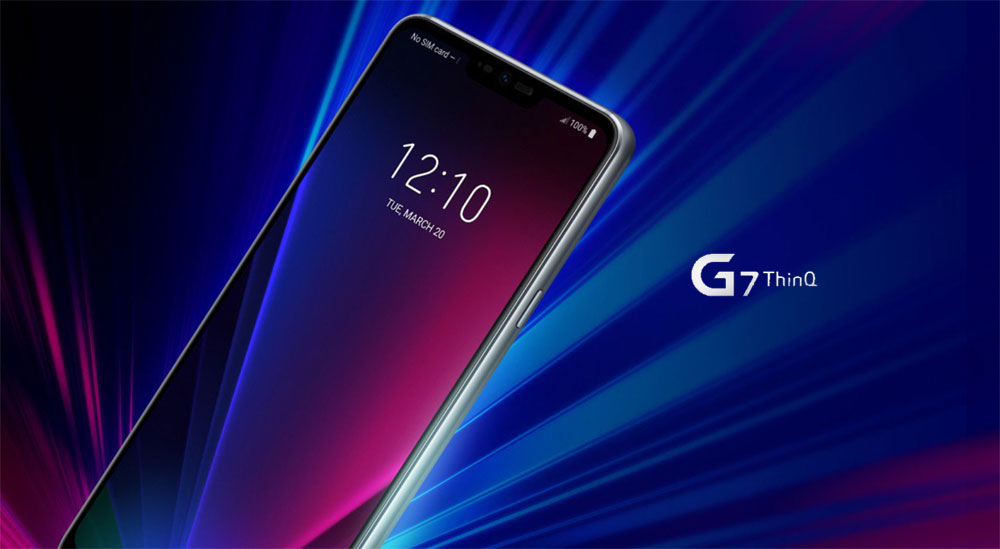 ภาพ LG G7 ThinQ เผยโฉมตัวเครื่องรอบด้าน เพิ่มติ่งหน้าจอ และหมุนกล้องคู่เป็นแนวตั้ง