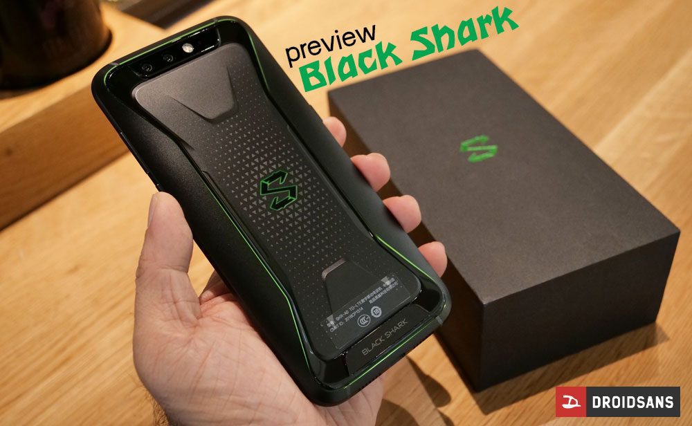 Preview | พรีวิว Xiaomi Black Shark แกะกล่องพร้อมความรู้สึกแรกสัมผัส (Update คลิปและตัวอย่างภาพถ่าย)