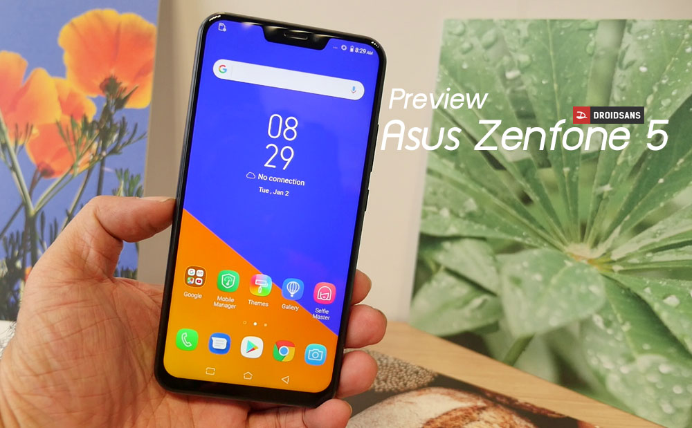 Preview | พรีวิว Asus Zenfone 5 สเปคดี จอสวย มาพร้อมกล้องคู่ AI