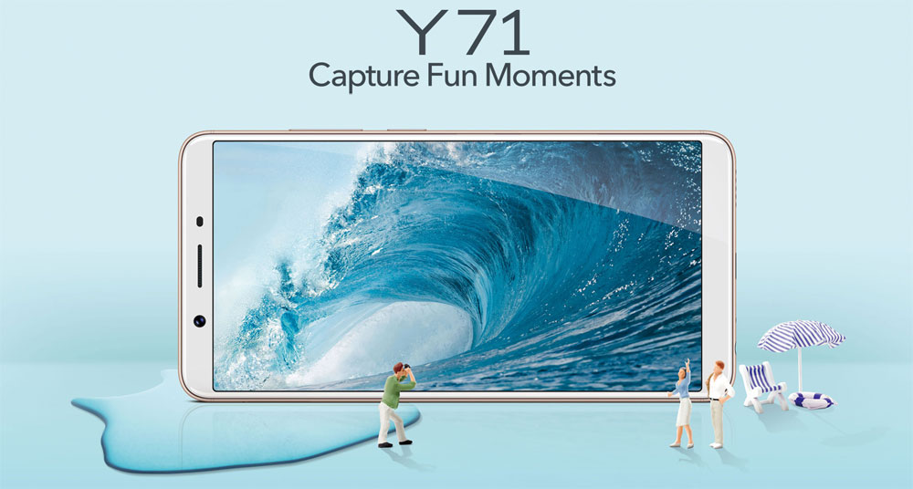 สเปค vivo Y71 พร้อมรายละเอียดมือถือจอ Full View ราคาประหยัด 5,999 บาท
