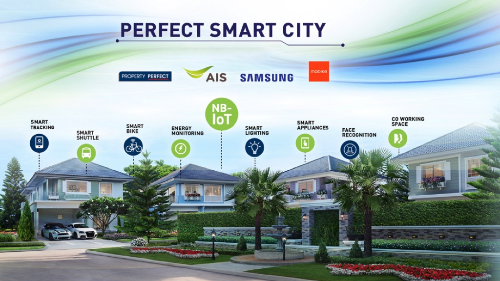 IoT ใกล้ตัวขึ้นอีก เมื่อ AIS x Samsung x Property Perfect x Mobike บู้มเป็นโกโก้ครั้นช์