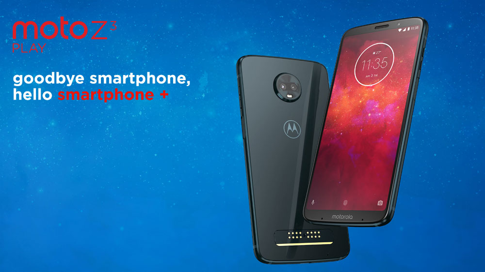 Moto Z3 Play พลังแห่ง Moto Mod เปลี่ยนมือถือเป็นอะไรที่มากกว่ารุ่นที่สาม