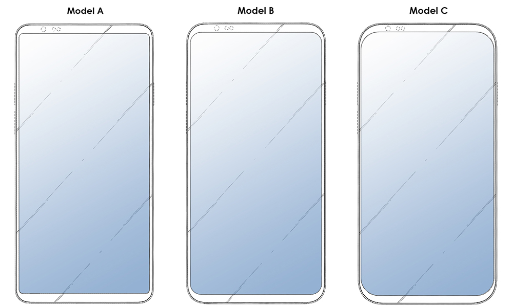 LG จดสิทธิบัตรใหม่ เผยดีไซน์สมาร์ทโฟน 3 แบบ ที่แทบหาความแตกต่างไม่เจอ