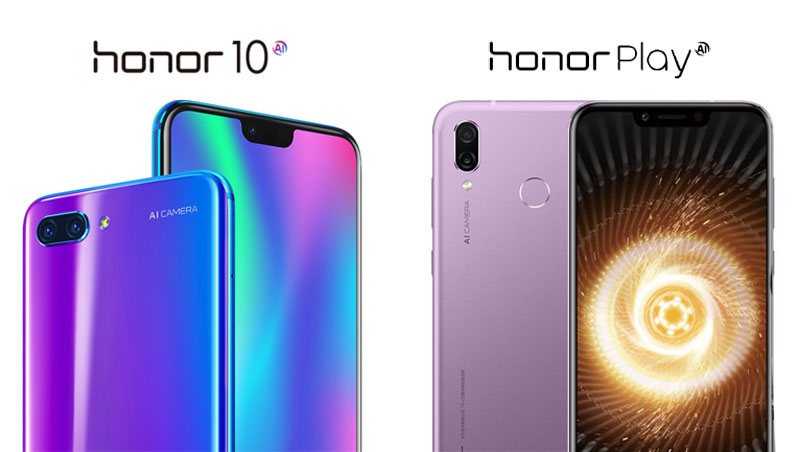 Honor 10 และ Honor Play สองรุ่นพี่น้องที่คุ้มค่าทั้งราคาและความสามารถ