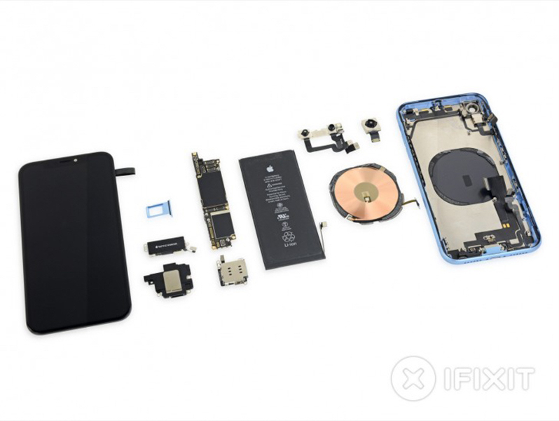 iPhone XR โดนจับแงะแล้ว iFixit ให้คะแนนการซ่อมไป 6 เต็ม 10