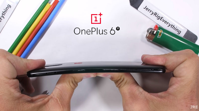 ถึงคราว OnePlus 6T โดนจับทรมานโดย JerryRigEverything พบตัวเครื่องทนทานไม่หักไม่งอ