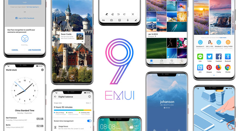 Huawei พร้อมอัพเดท EMUI 9 ที่มาพร้อมกับ Android Pie ให้กับ P20, Mate 20 และตระกูล Honor