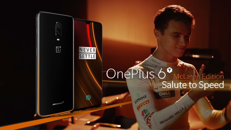 เปิดตัว OnePlus 6T McLaren Edition เฟี้ยวด้วยแถบสีส้ม RAM 10GB และ Warp Charge