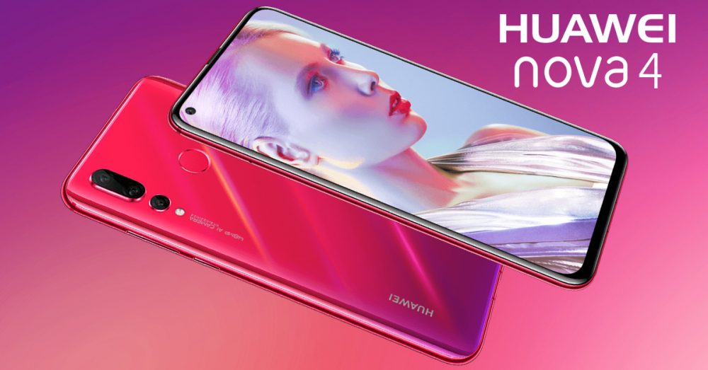 Huawei Nova 4 มือถือจอมีรูรุ่นแรกในไทย เตรียมเปิดตัวในงาน Thailand Mobile Expo วันที่ 7 กุมภาพันธ์นี้