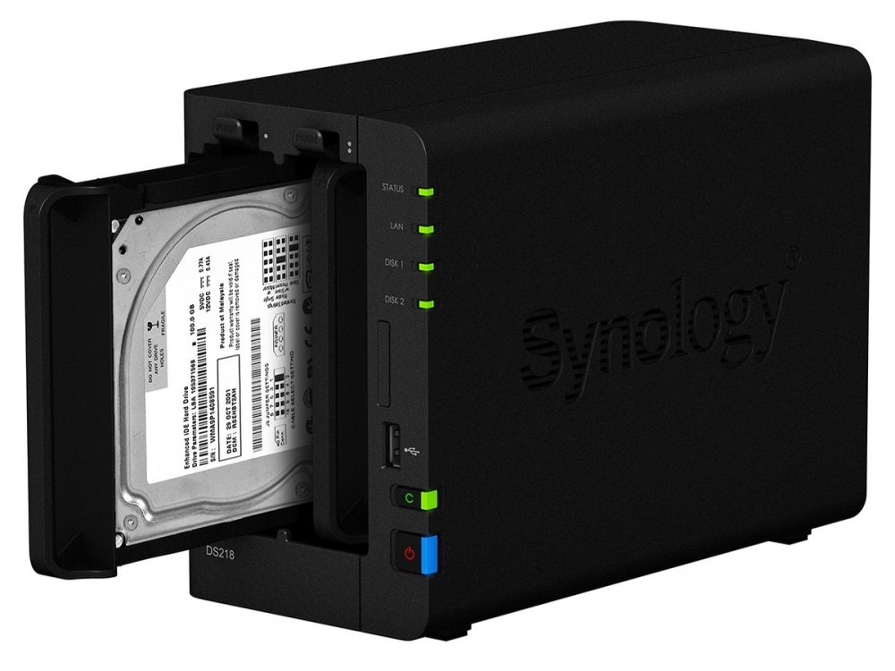 Synology DS218+ อุปกรณ์เก็บข้อมูลบนเครือข่ายตัวแรง สเปคโดน ฟีเจอร์เพียบ