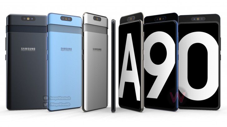 เผยคลิป Samsung Galaxy A90 มาพร้อมจอสไลด์และกล้องหมุนหน้าหลัง