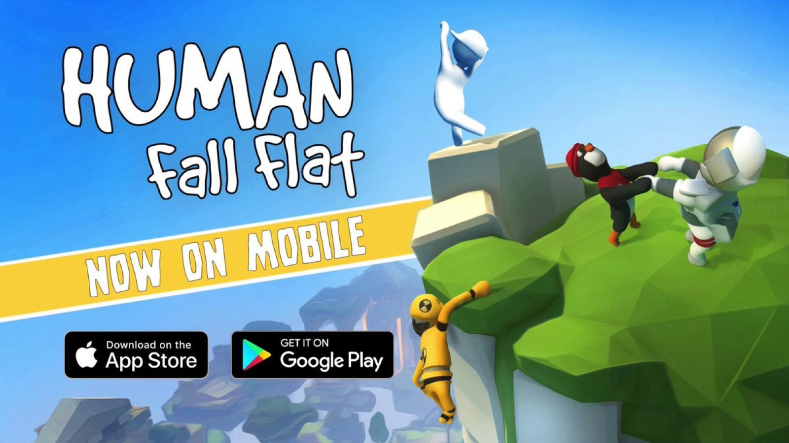 Human Fall Flat เกมไร้กระดูกสุดฮา เตรียมเปิดให้ไขปริศนาฝ่าฟันอุปสรรคสุดโหดแล้วบน iOS และ Android