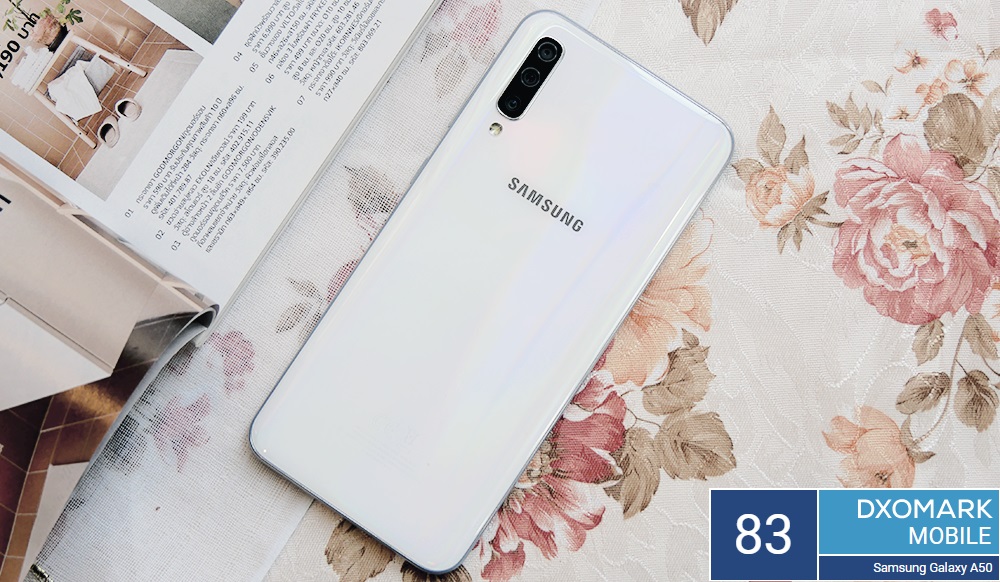 DxOMark ทดสอบกล้องหลัง Samsung Galaxy A50 ให้ 83 คะแนน ชูจุดเด่นให้ภาพสีสันสดใส และ Autofocus ที่รวดเร็ว