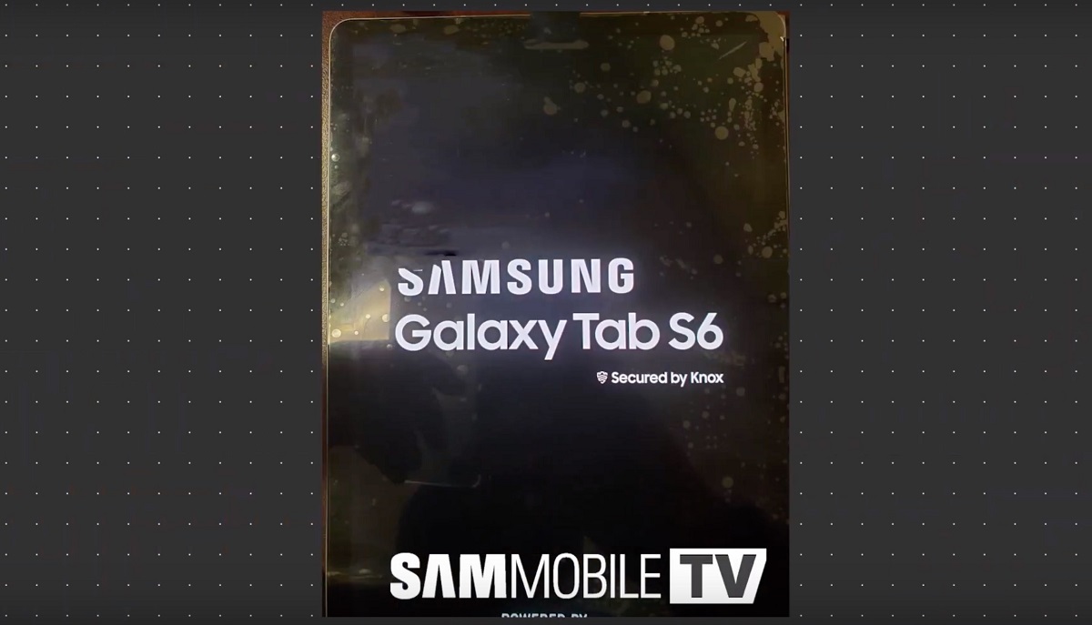 หลุดภาพแทบเล็ตเรือธง Galaxy Tab S6 คราวนี้มาพร้อมกล้องหลังคู่ และ S Pen แบบใหม่