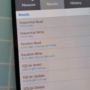 Galaxy Fold UFS 3.0 Benckmark by IceUniverse