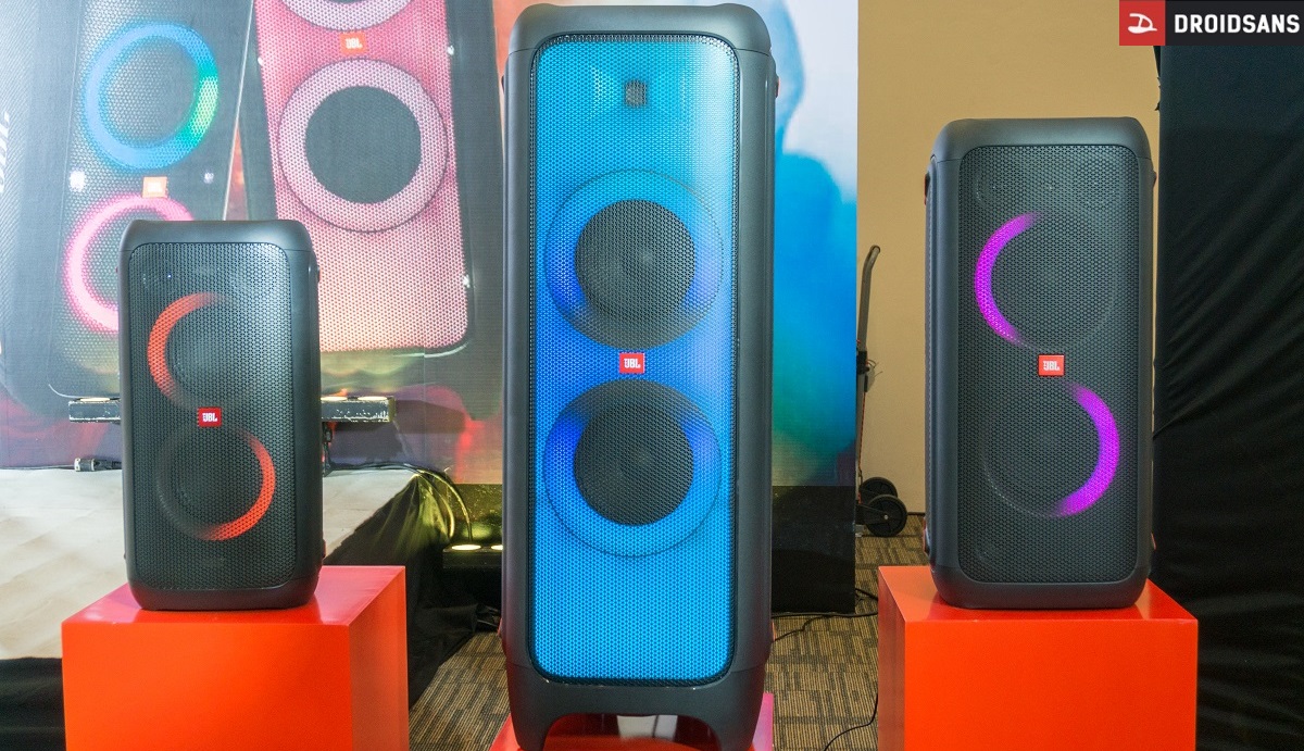 JBL เปิดตัวลำโพง PartyBox มาครบเซ็ตทั้งรุ่น 100, 300 และ 1000 เอาใจสายปาร์ตี้โดยเฉพาะ เริ่มต้น 12,990 บาท