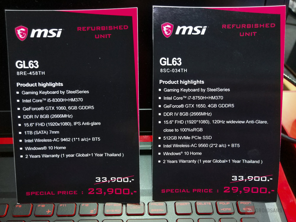 สำรวจโปรโมชัน “โน้ตบุ๊ค” ที่งาน TME 2019 ลดสูงสุดเป็นหมื่น เซอร์ไพรส์มี Intel Gen 10 วางขายด้วย