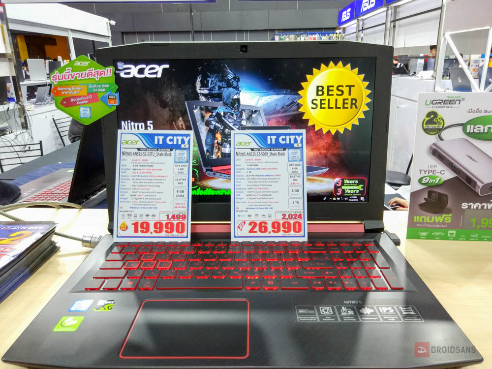 สำรวจโปรโมชัน “โน้ตบุ๊ค” ที่งาน TME 2019 ลดสูงสุดเป็นหมื่น เซอร์ไพรส์มี Intel Gen 10 วางขายด้วย