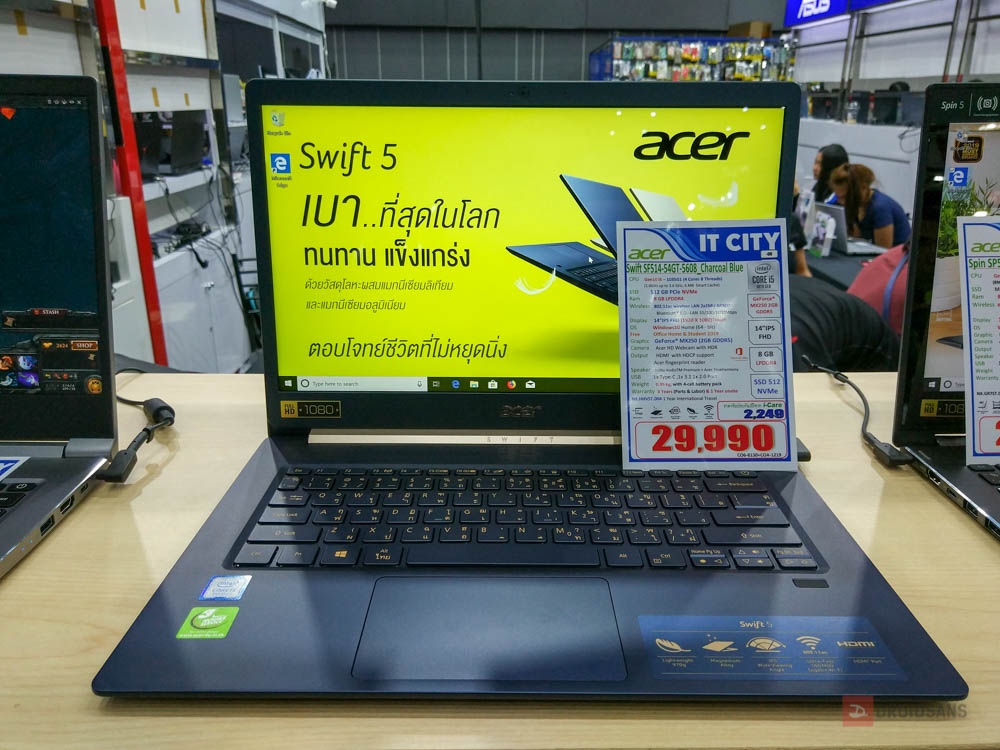 สำรวจโปรโมชัน “โน้ตบุ๊ค” ที่งาน TME 2019 ลดสูงสุดเป็นหมื่น เซอร์ไพรส์มี Intel Gen 10 วางขายด้วย