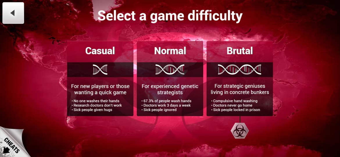 plague inc difficulty