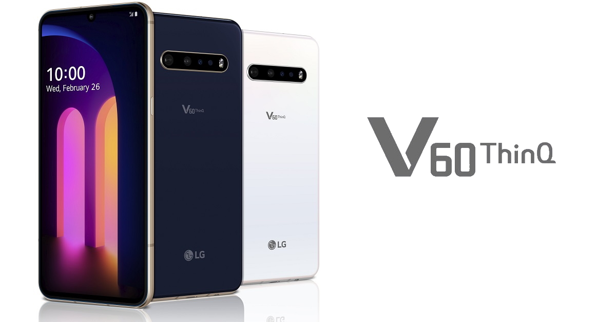 LG V60 ThinQ 5G มือถือเรือธงฟีเจอร์เพียบ ถ่ายวิดีโอ 8K, ไมค์ระดับ ...