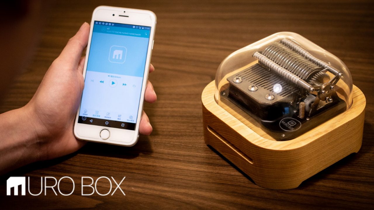 Muro Box The World's First AppControlled Music Box (Indiegogo