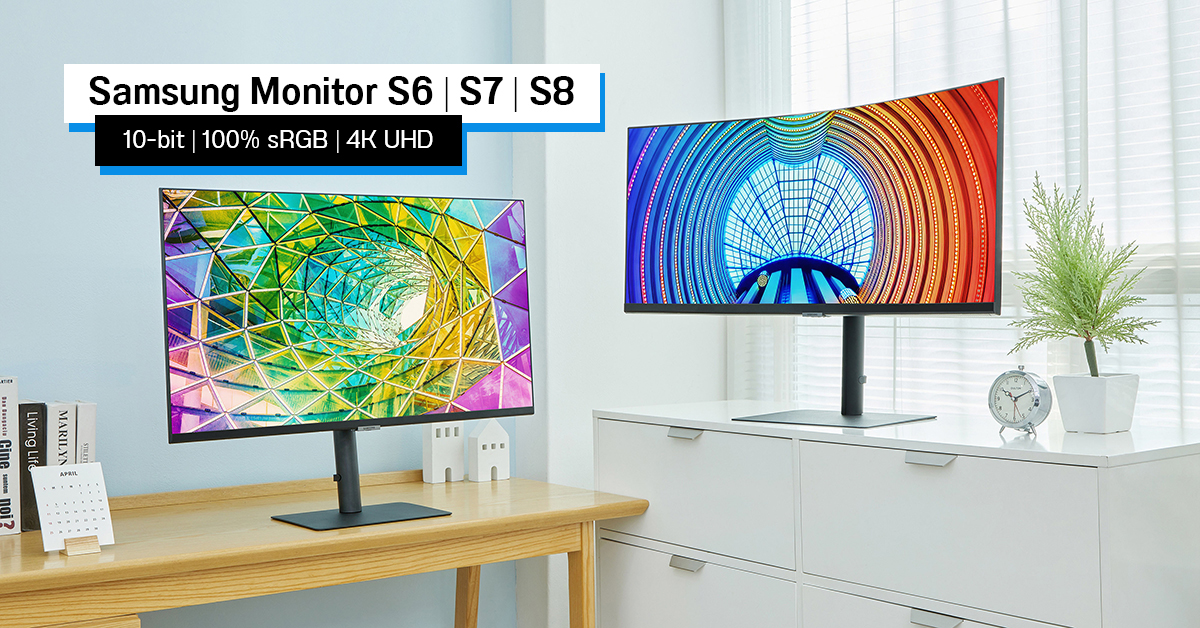 Samsung เปิดตัว Monitor S6, S7 และ S8 ความละเอียดสูงสุด 4K สี 10-bit รองรับ HDR10 ฟีเจอร์แน่น เริ่มต้นประมาณ 12,490 บาท