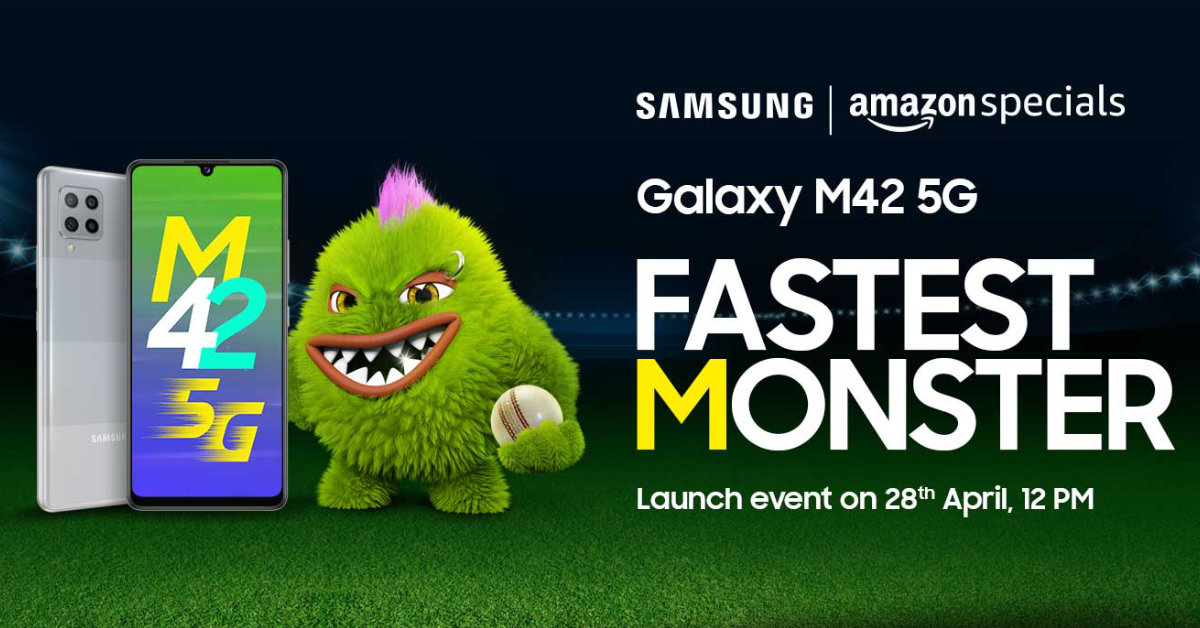 Samsung เตรียมเปิดตัว Galaxy M42 5G วันที่ 28 เมษายนนี้ คาดมาพร้อมแบต 6000 mAh และราคาไม่ถึงหมื่นบาท
