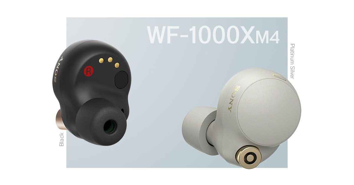ภาพหลุดชุดใหม่ Sony WF-1000XM4 แบบชัด ๆ มีสองสี คือ เงินแพลทินัม และดำ