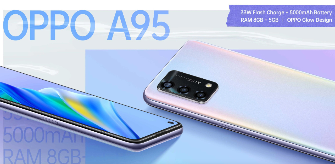 สเปค OPPO A95 ชิป Snapdragon 662 แบต 5000 mAh มีชาร์จไว 33W เปิดตัว 18 พ.ย. นี้