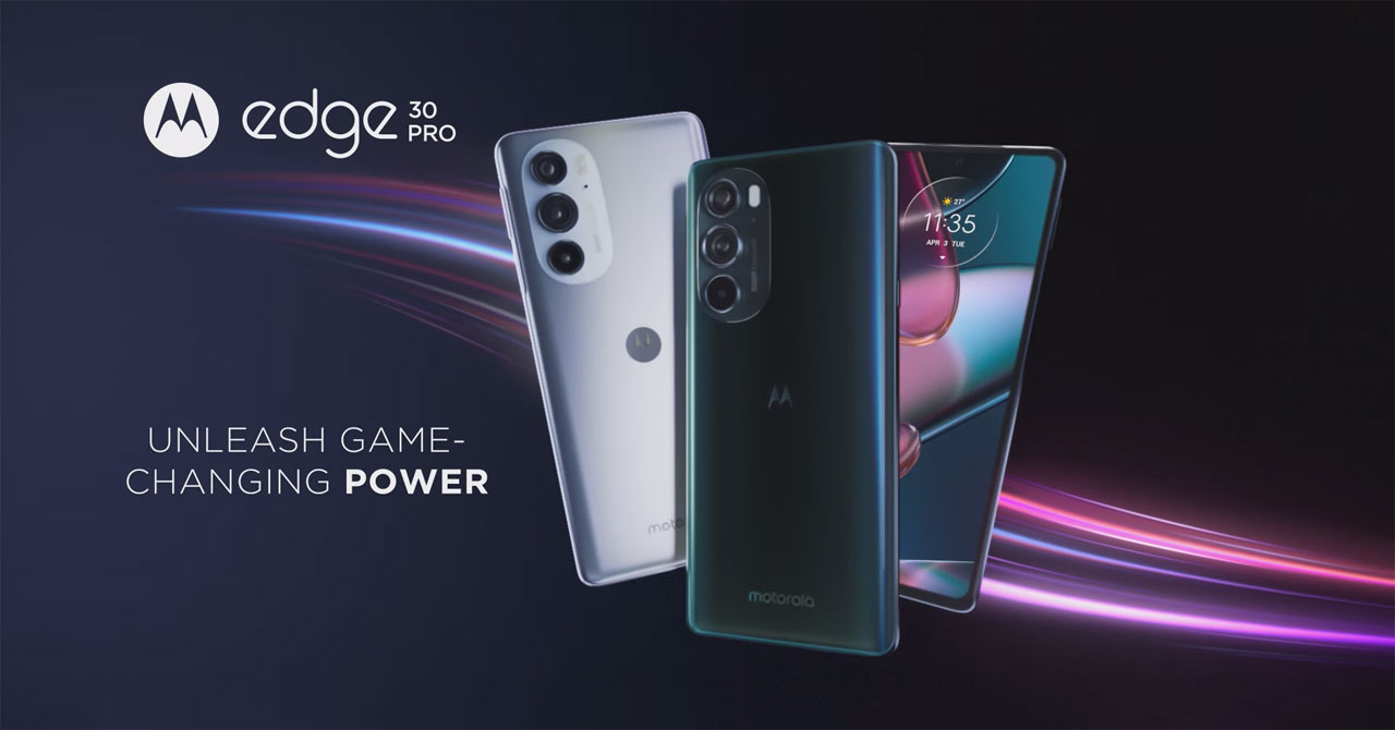 เปิดตัว moto edge 30 pro หน้าจอ 1 พันล้านสี พร้อมลำโพงคู่ ชิปเรือธง Snapdragon 8 Gen 1 ราคา 22,999 บาท