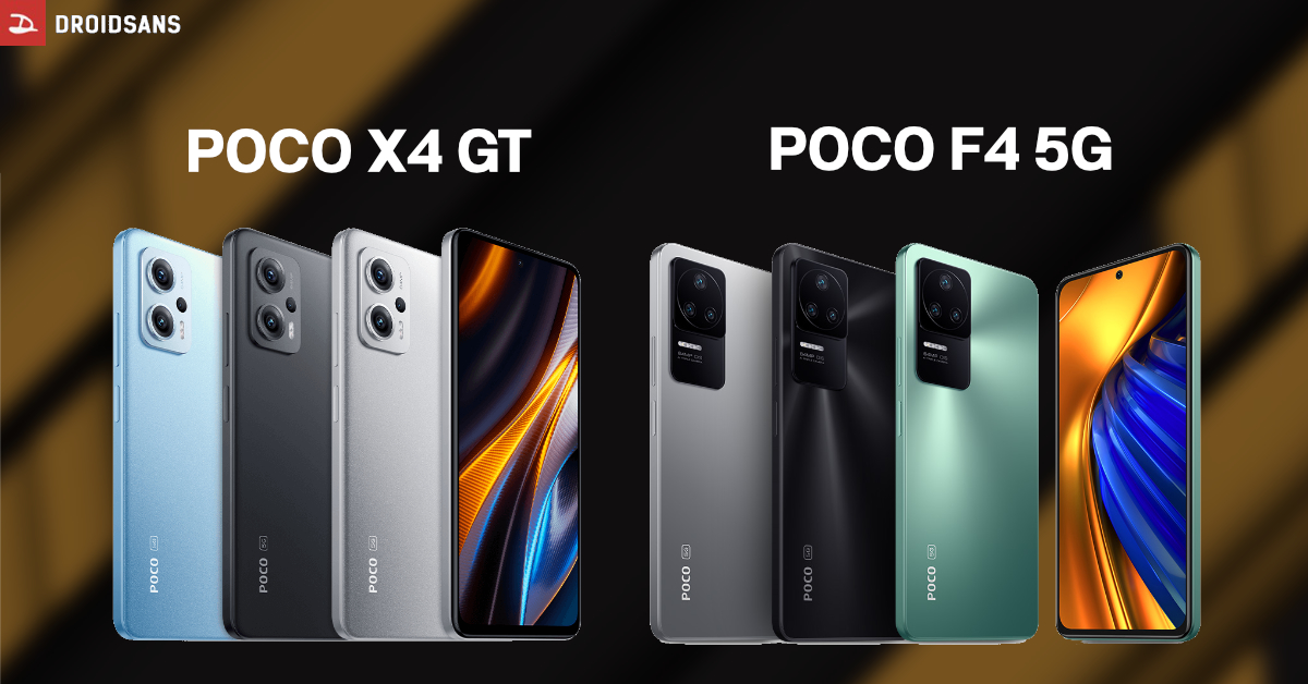 เปิดตัว POCO F4 5G และ POCO X4 GT มือถือ 5G สเปคแรง จอรีเฟรชเรทสูง ราคายุโรปเริ่มต้นราว 14,000 บาท