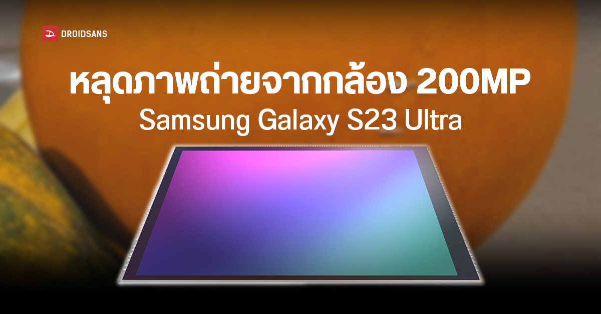 Samsung Galaxy S23 Ultra หลุดตัวอย่างภาพถ่ายจากกล้อง 200MP แล้ว! สีสวยเหมือนเดิม เก็บรายละเอียดได้ดีขึ้น