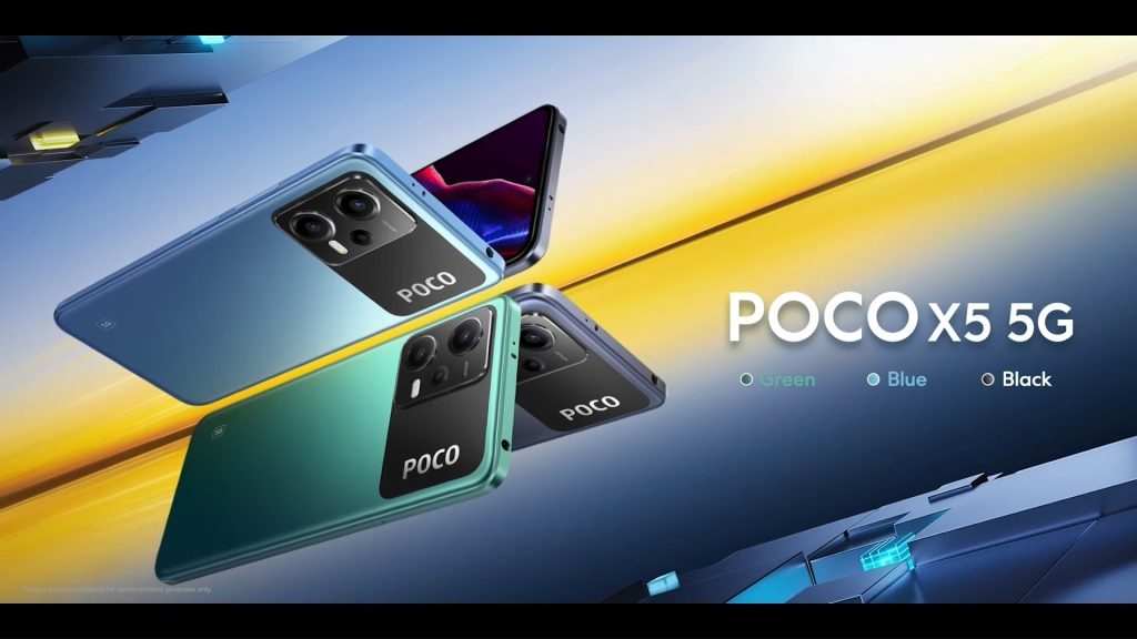 มือถือเล่นเกม POCO X5 5G